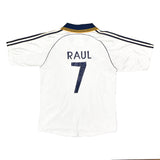 1998/00 REAL MADRID RAUL #7 HOME SHIRT (S) ADIDAS