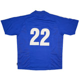 2002/04 FRANCE #22 HOME SHIRT (XL) ADIDAS