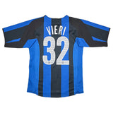 2004/05 INTER MILAN VIERI #32 HOME SHIRT (S) NIKE