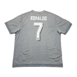 2015/16 REAL MADRID RONALDO #7 AWAY SHIRT (XXL) ADIDAS