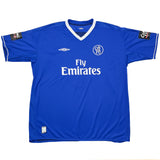 2003/05 CHELSEA LAMPARD #8 HOME SHIRT (XXL) UMBRO