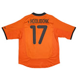 2000/02 NETHERLANDS V.HOOIJDONK #17 HOME SHIRT (M) NIKE
