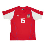 2003/04 CZECH REPUBLIC BAROS #15 HOME SHIRT (XL) PUMA