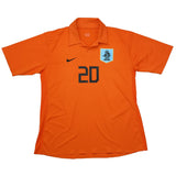 2006/08 NETHERLANDS SNIEJDER #20 *PLAYER ISSUE* HOME SHIRT (XXL) NIKE