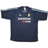 2003/04 REAL MADRID ZIDANE #5 AWAY SHIRT (XL) ADIDAS