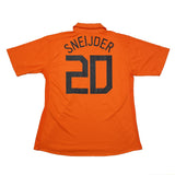 2006/08 NETHERLANDS SNIEJDER #20 *PLAYER ISSUE* HOME SHIRT (XXL) NIKE