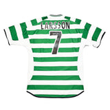 2001/03 CELTIC LARSSON #7 HOME SHIRT (L) UMBRO