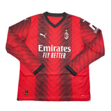 2023/24 AC MILAN THEO #19 L/S HOME SHIRT (XL) PUMA