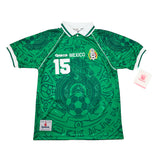 1999 MEXICO L.HERNANDEZ #15 *BNWT* HOME SHIRT (M) ABA SPORT