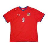 2008/09 CZECH REPUBLIC KOLLER #9 HOME SHIRT (XXL) PUMA