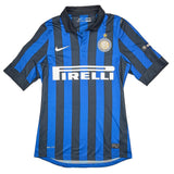 2011/12 INTER MILAN MILITO #22 *AUTHENTIC* HOME SHIRT C/L (S) NIKE