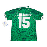 1999 MEXICO L.HERNANDEZ #15 *BNWT* HOME SHIRT (M) ABA SPORT