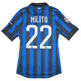 2011/12 INTER MILAN MILITO #22 *AUTHENTIC* HOME SHIRT C/L (S) NIKE