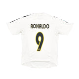 2003/04 REAL MADRID RONALDO #9 HOME SHIRT (S) ADIDAS