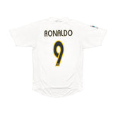 2004/05 REAL MADRID RONALDO #9 HOME SHIRT (S) ADIDAS
