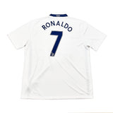 2008/10 MANCHESTER UNITED RONALDO #7 AWAY SHIRT (XXL) NIKE