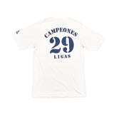 2002/03 REAL MADRID '29 CHAMPIONS' T-SHIRT (S) ADIDAS