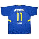 2003/04 BOCA JUNIORS TEVEZ #11 HOME SHIRT (XL) NIKE