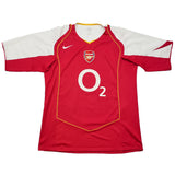 2004/05 ARSENAL HENRY #14 HOME SHIRT (L) NIKE