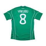 2010/11 NIGERIA YAKUBU #8 HOME SHIRT (M) ADIDAS