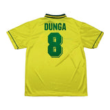 1994 BRAZIL DUNGA #8 HOME SHIRT (XL) UMBRO