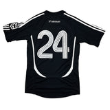 2006/07 ORLANDO PIRATES #24 *MATCH ISSUE vs MANCHESTER UNITED* HOME SHIRT (S) ADIDAS