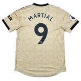 2019/20 MANCHESTER UNITED MARTIAL #9 *MATCH ISSUE* AWAY SHIRT (M) ADIDAS