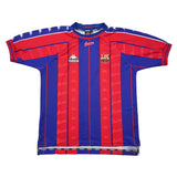 1997/98 BARCELONA FIGO #7 HOME SHIRT (XL) KAPPA