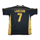 2003/04 CELTIC LARSSON #7 AWAY SHIRT (XL) UMBRO