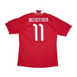 2010/11 DENMARK BENDTNER #11 HOME SHIRT (L) ADIDAS