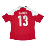 2012/13 DENMARK LARSEN #13 HOME SHIRT (XL) ADIDAS