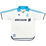 1999/00 MARSEILLE RAVANELLI #11 HOME SHIRT (M) ADIDAS