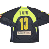 2007/08 CADIZ FC R.NAVAS #13 L/S *MATCH ISSUE* GK SHIRT (L) KELME