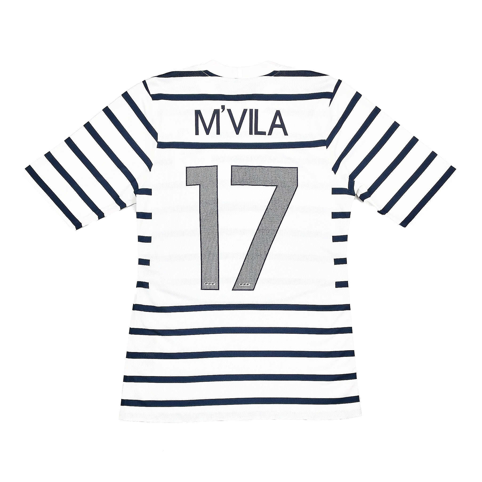 2011 12 France MVila #17 *Player Issue* Away Shirt