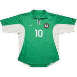 2000/02 NIGERIA OKOCHA #10 HOME SHIRT (M) NIKE