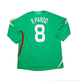 2008/09 MEXICO P.PARDO #8 HOME SHIRT (XL) ADIDAS