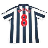 2010/11 WEST BROM BARNES #8 *MATCH ISSUE* HOME SHIRT (L) UMBRO