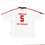 1996/97 STUTTGART VERLAAT #5 *MATCH ISSUE* HOME SHIRT (XXL) ADIDAS