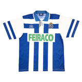 1993/94 DEPORTIVO LA CORUNA HOME SHIRT (L) UMBRO
