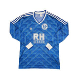 1988/89 SCHALKE L/S HOME SHIRT (L) ADIDAS