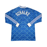 1988/89 SCHALKE L/S HOME SHIRT (L) ADIDAS