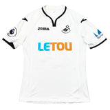 2017/18 SWANSEA CITY KING #26 *MATCH ISSUE* HOME SHIRT (M) JOMA
