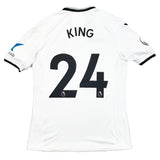 2017/18 SWANSEA CITY KING #26 *MATCH ISSUE* HOME SHIRT (M) JOMA