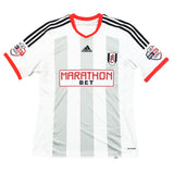 2014/15 FULHAM MCCORMACK #44 *MATCH ISSUE + SIGNED* HOME SHIRT (M) ADIDAS