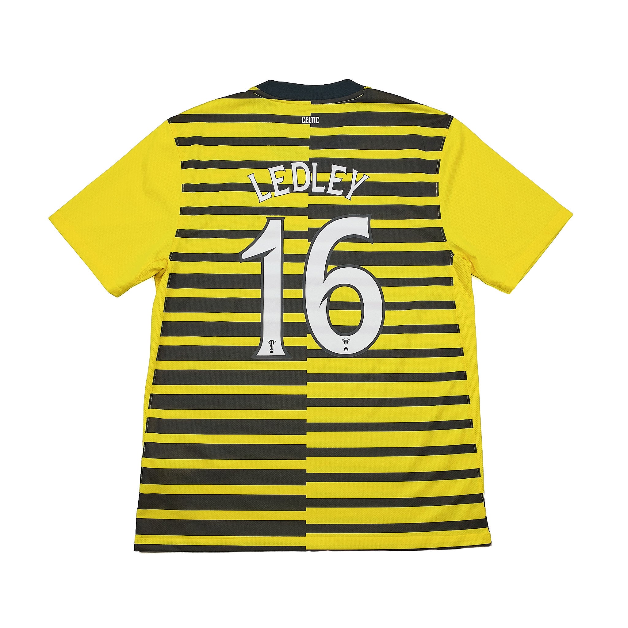 2011 12 Celtic Ledley #16 Third Shirt
