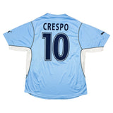 2001/02 LAZIO CRESPO #10 HOME SHIRT (L) PUMA