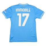 2023/24 LAZIO IMMOBILE #17 *MATCH ISSUE* HOME SHIRT (L) MIZUNO