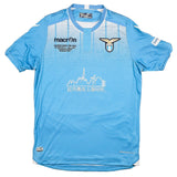 2015/16 LAZIO CATALDI #32 *SUPERCOPPA FINAL MATCH ISSUE* HOME SHIRT (M) MACRON