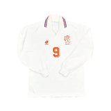 1992/94 NETHERLANDS VAN BASTEN #9 L/S AWAY SHIRT (L) LOTTO