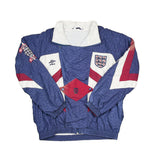 1990/92 ENGLAND TRACK JACKET (L) UMBRO